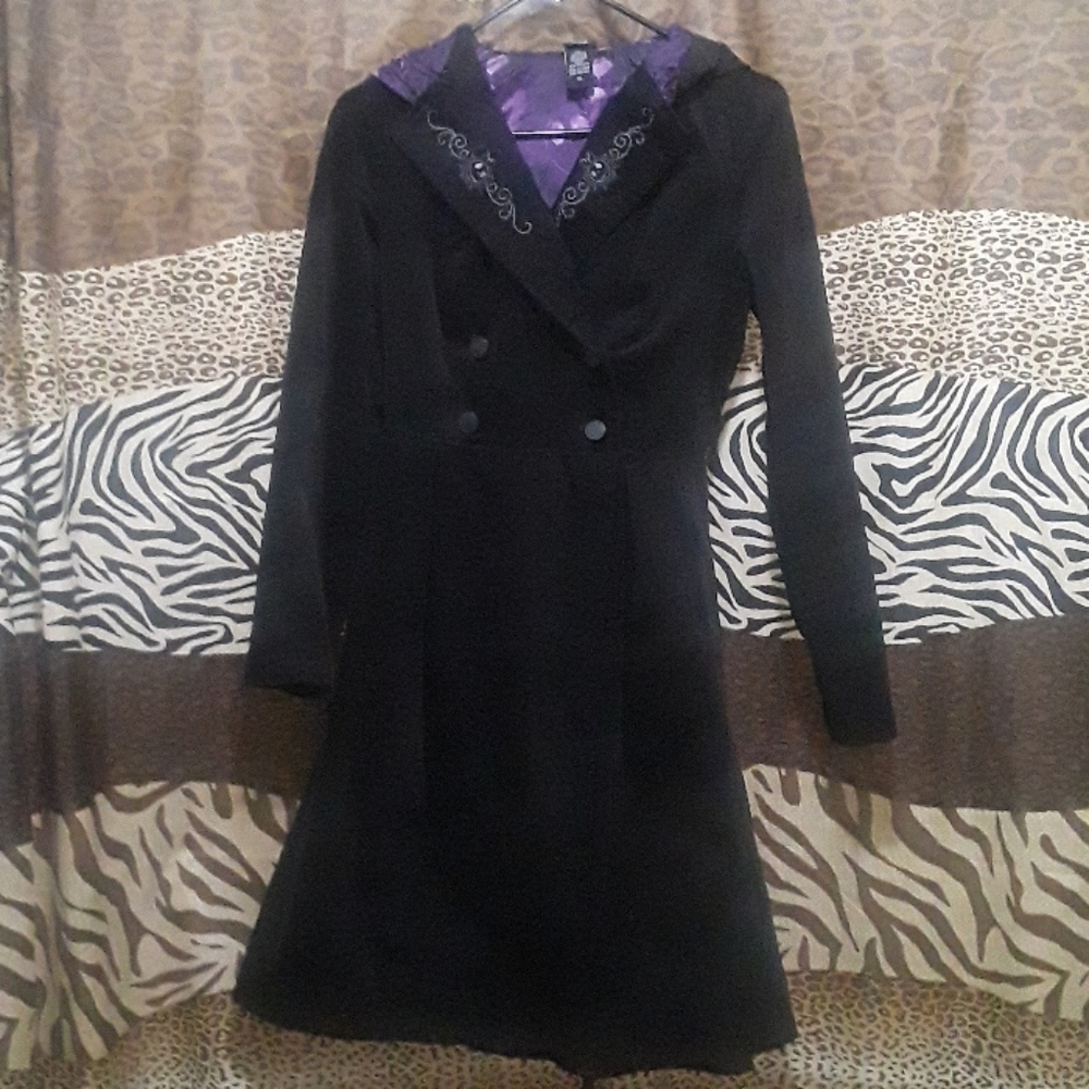 The Nightmare Before Christmas Coat W/ Hood